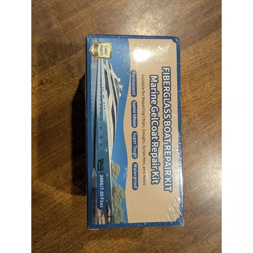 Marine Fiberglass‎ Repair Kit, Gel Coat Kit for Boats (White),...
